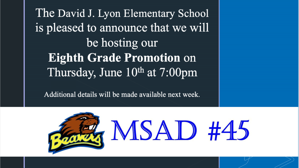 8th grad promotional