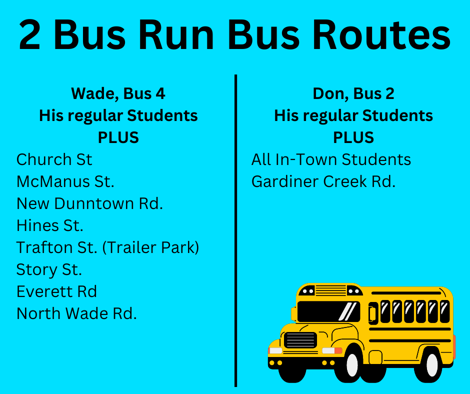 2 Bus Runs